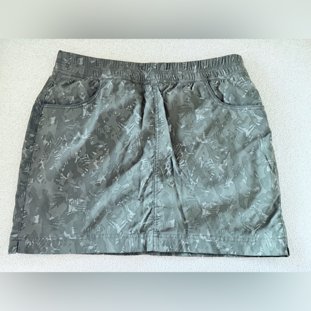 Prana Camouflage Green Skort